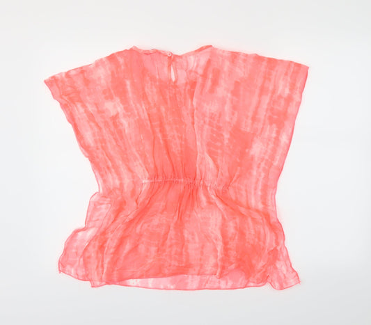 YD Girls Pink   Cape Jumper Size 9-10 Years