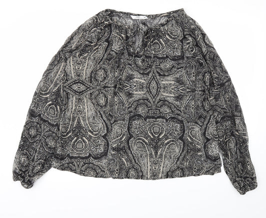 CARRY Womens Black   Basic Blouse Size M