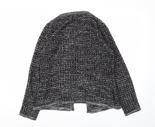 Alexara Womens Black   Cardigan Jumper Size S