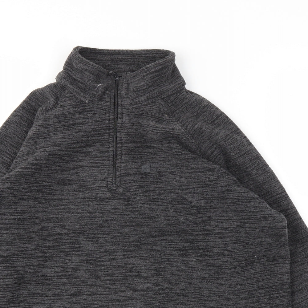 mounting Wearhouse Mens Grey   Pullover Sweatshirt Size S