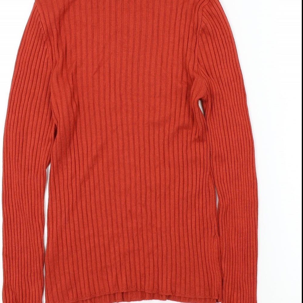 Topshop Womens Brown   Pullover Jumper Size M
