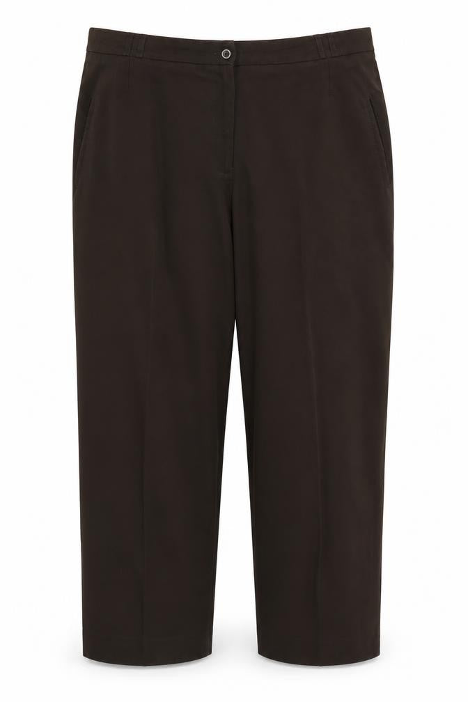 Bonmarché Womens Brown Trousers Size 22 in L25 in