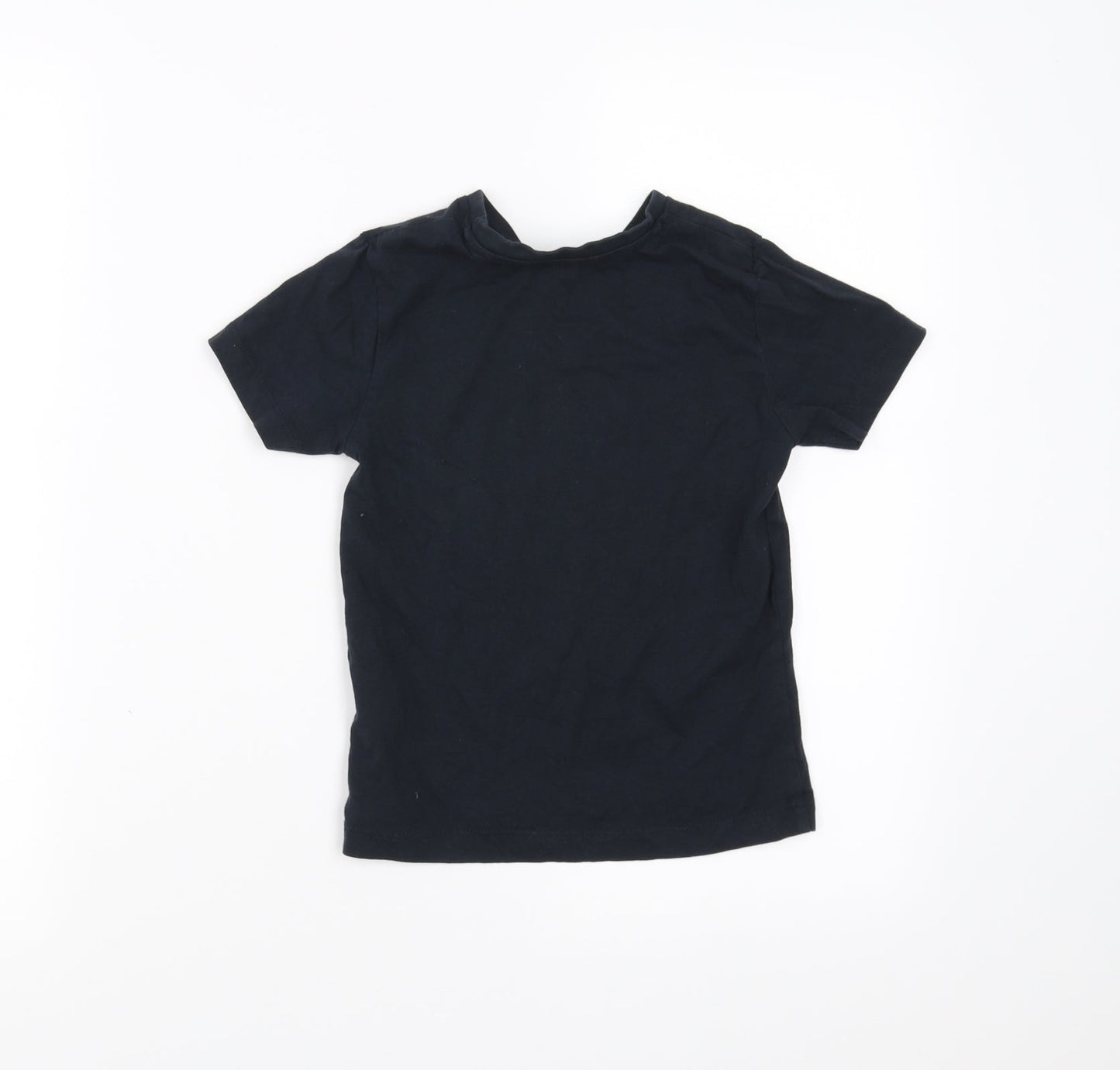 Jeff & Co Boys Black   Basic T-Shirt Size 4-5 Years  - Dinosaur