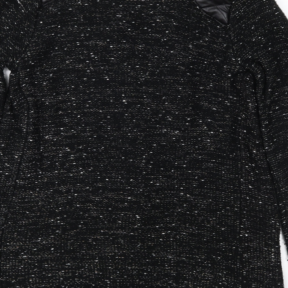 Quiz Womens Black   Jacket Coatigan Size M