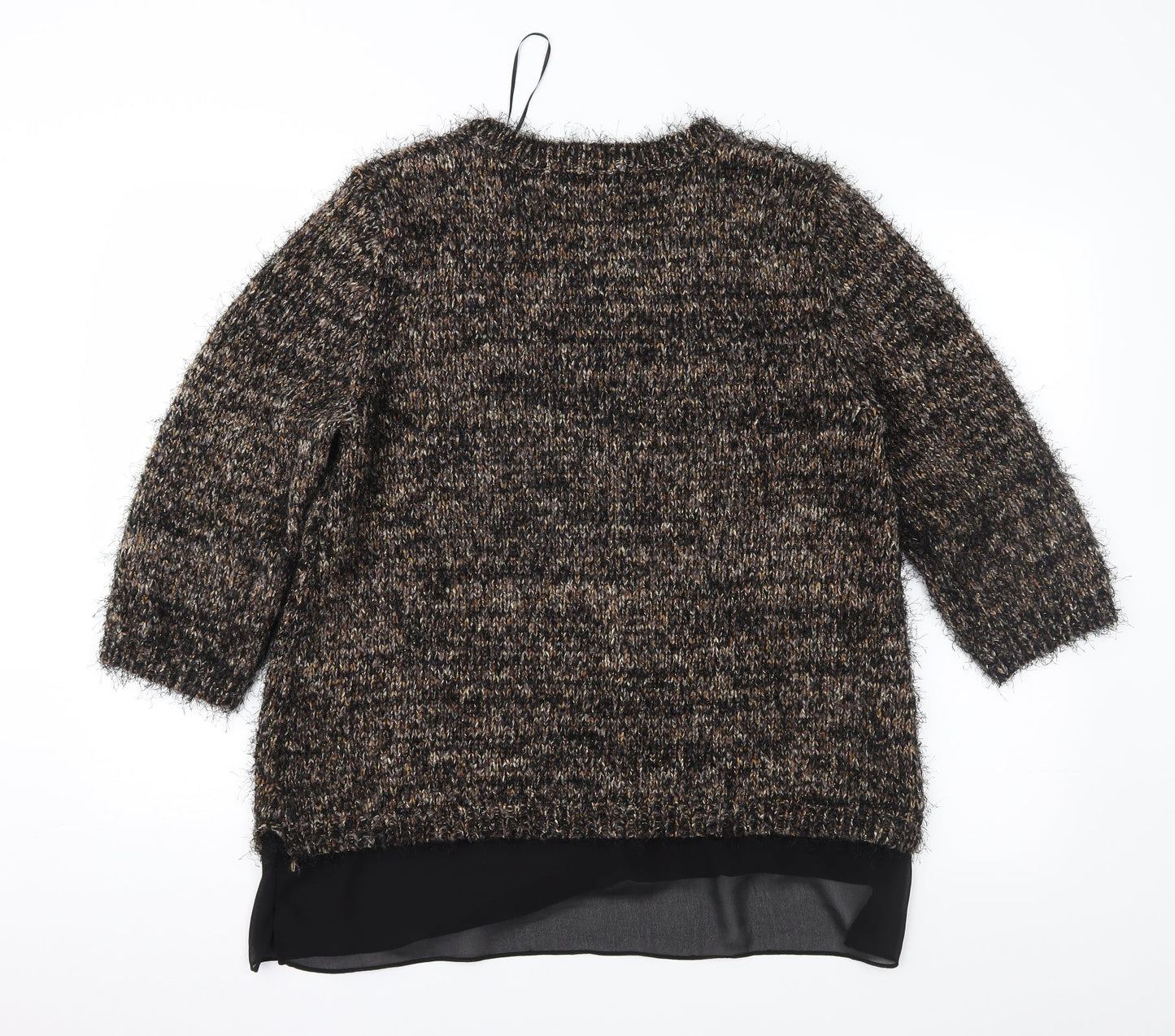 Deffinitions Womens Brown   Pullover Jumper Size 16
