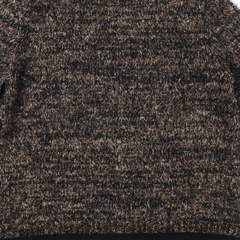 Deffinitions Womens Brown   Pullover Jumper Size 16