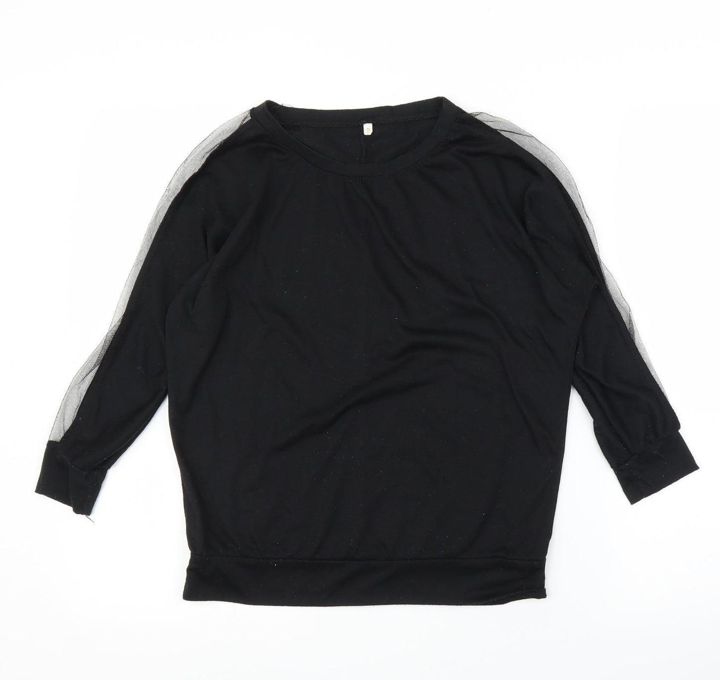 Preworn Womens Black   Basic Blouse Size S
