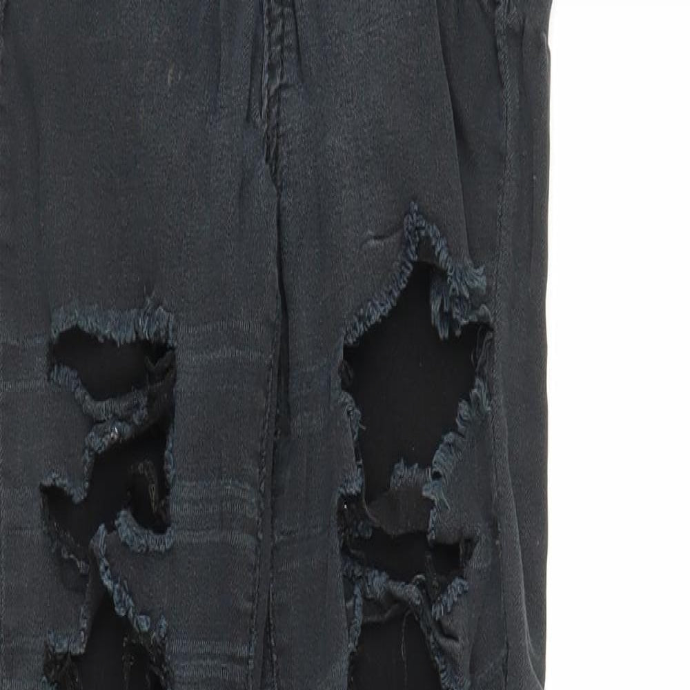 Girl Vivi Womens Black  Denim Skinny Jeans Size 6 L27 in