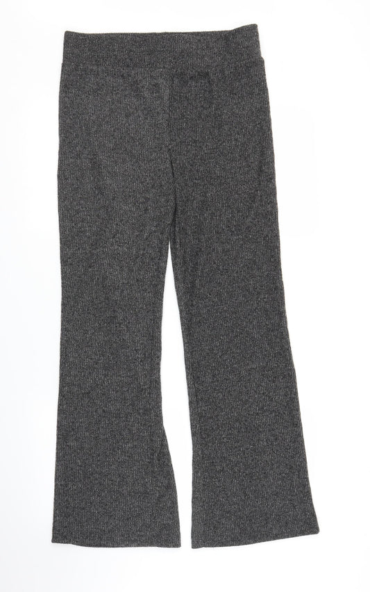Papaya Womens Grey   Trousers  Size 12 L28 in