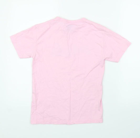 Fil Girls Pink   Basic T-Shirt Size 10 Years