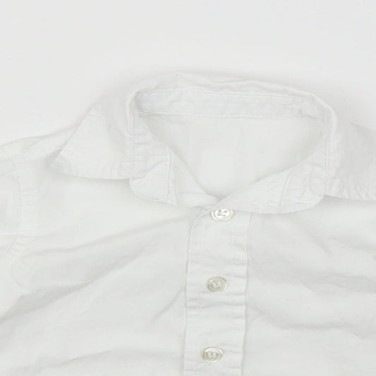 Mothercare Boys White   Basic Button-Up Size 3-6 Months