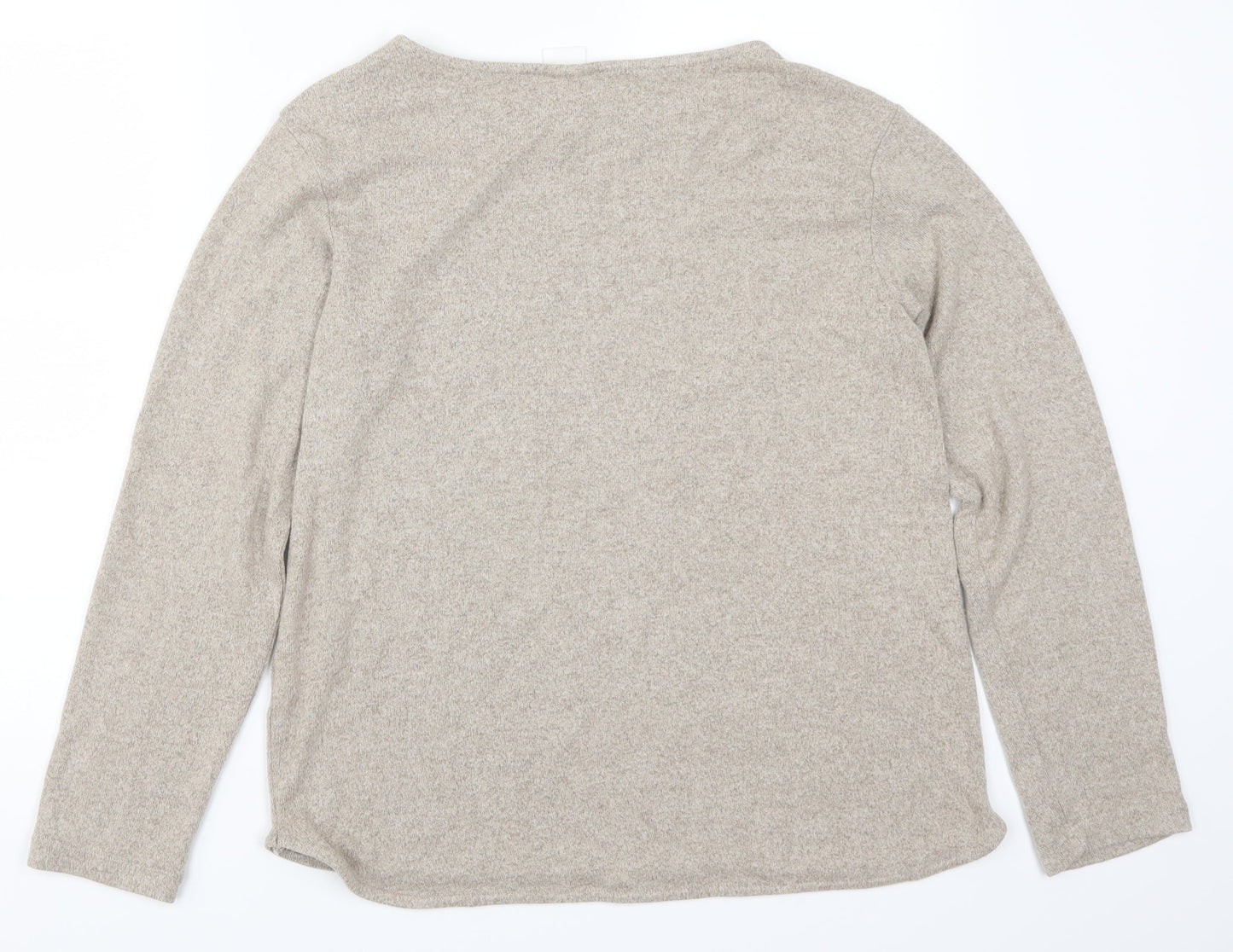 H&M Womens Beige   Pullover Jumper Size S