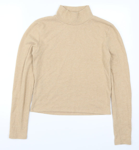 Zara Womens Beige   Pullover Jumper Size L
