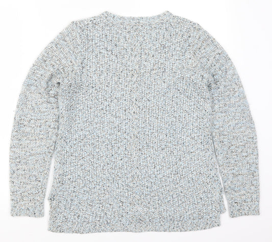 M&Co Womens Blue   Pullover Jumper Size 10