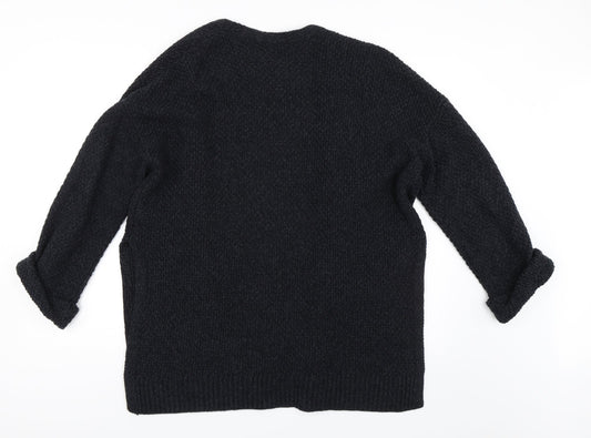 H&M Womens Blue   Cardigan Jumper Size S