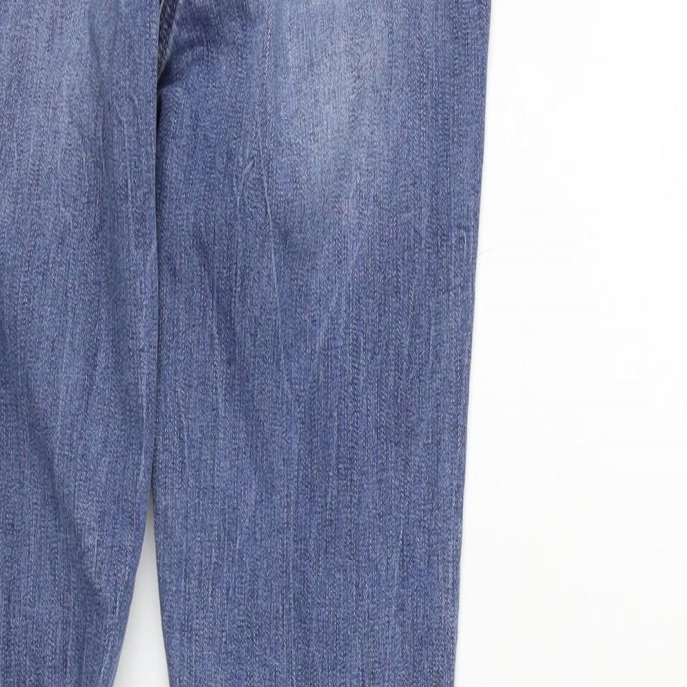NEXT Womens Blue   Straight Jeans Size 10 L26 in