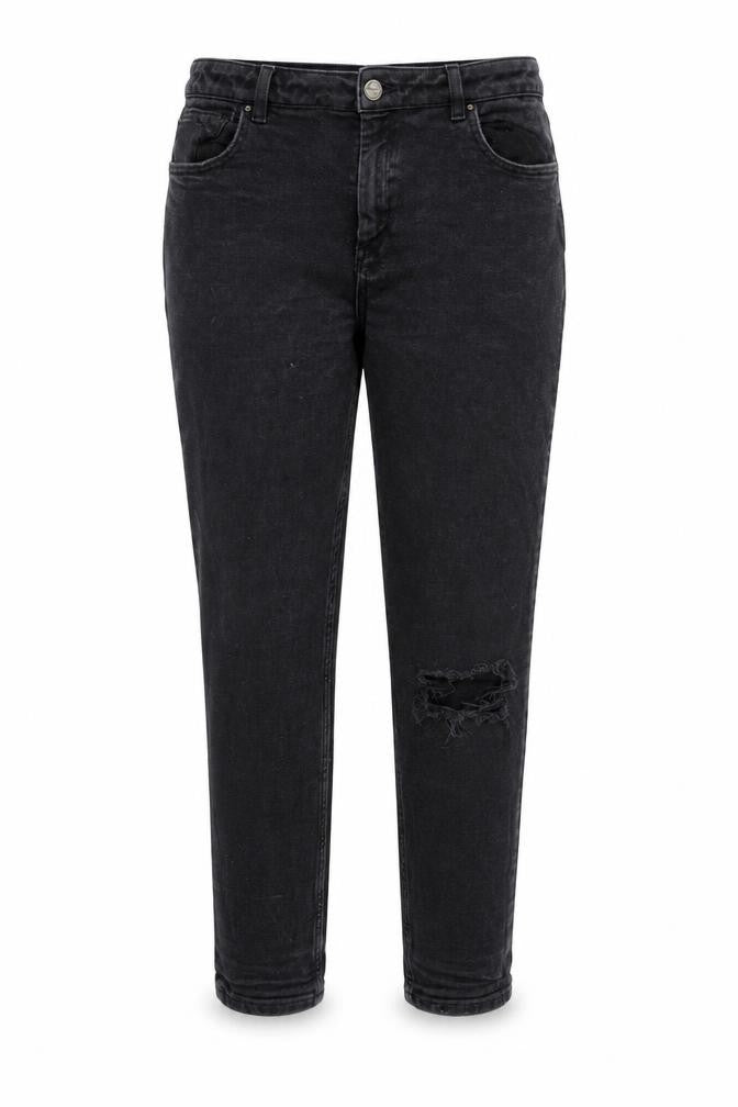 Denim & Co. Womens Grey   Straight Jeans Size 20 L28 in