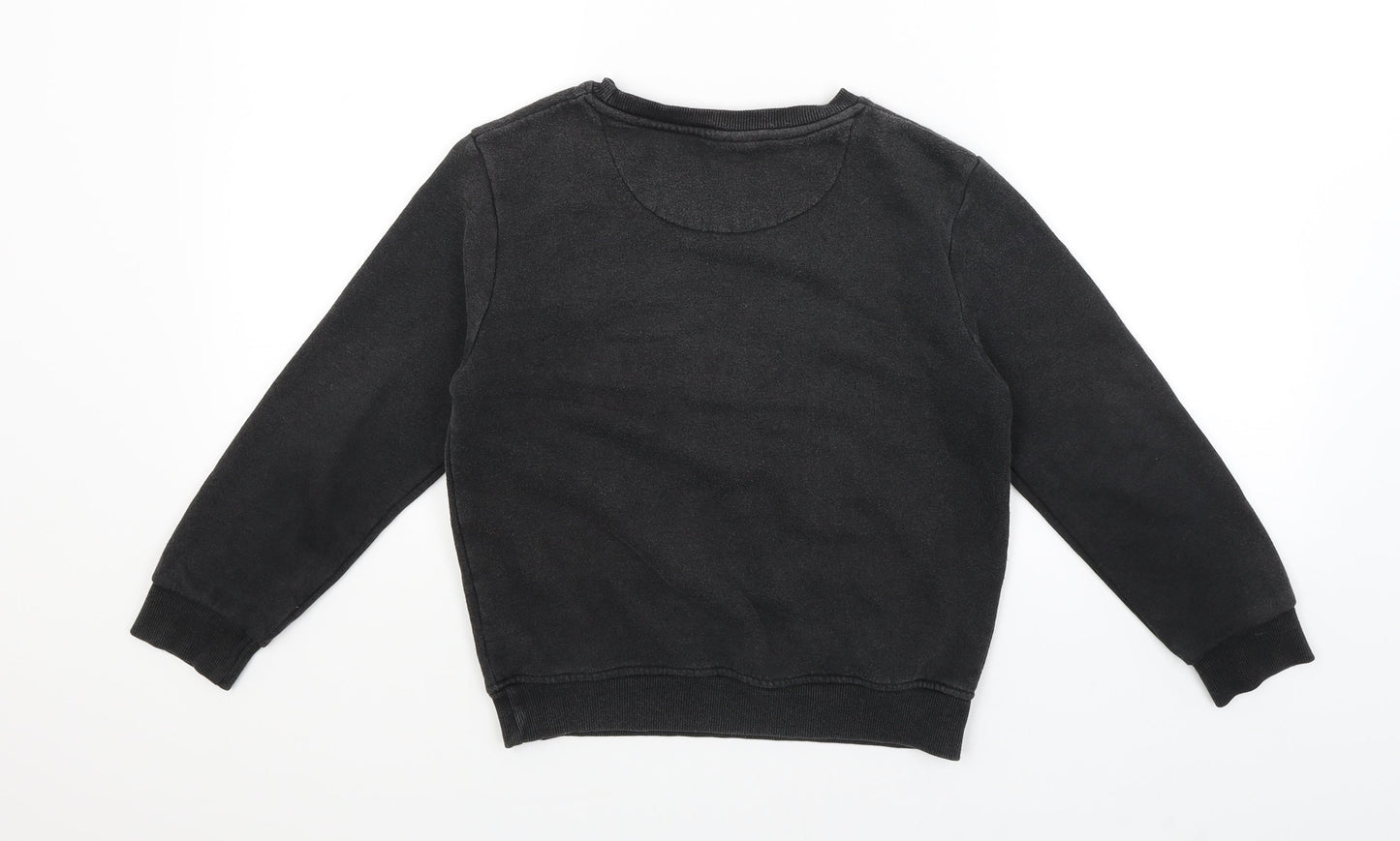 Primark Boys Black   Pullover Sweatshirt Size 9-10 Years  - Harlem