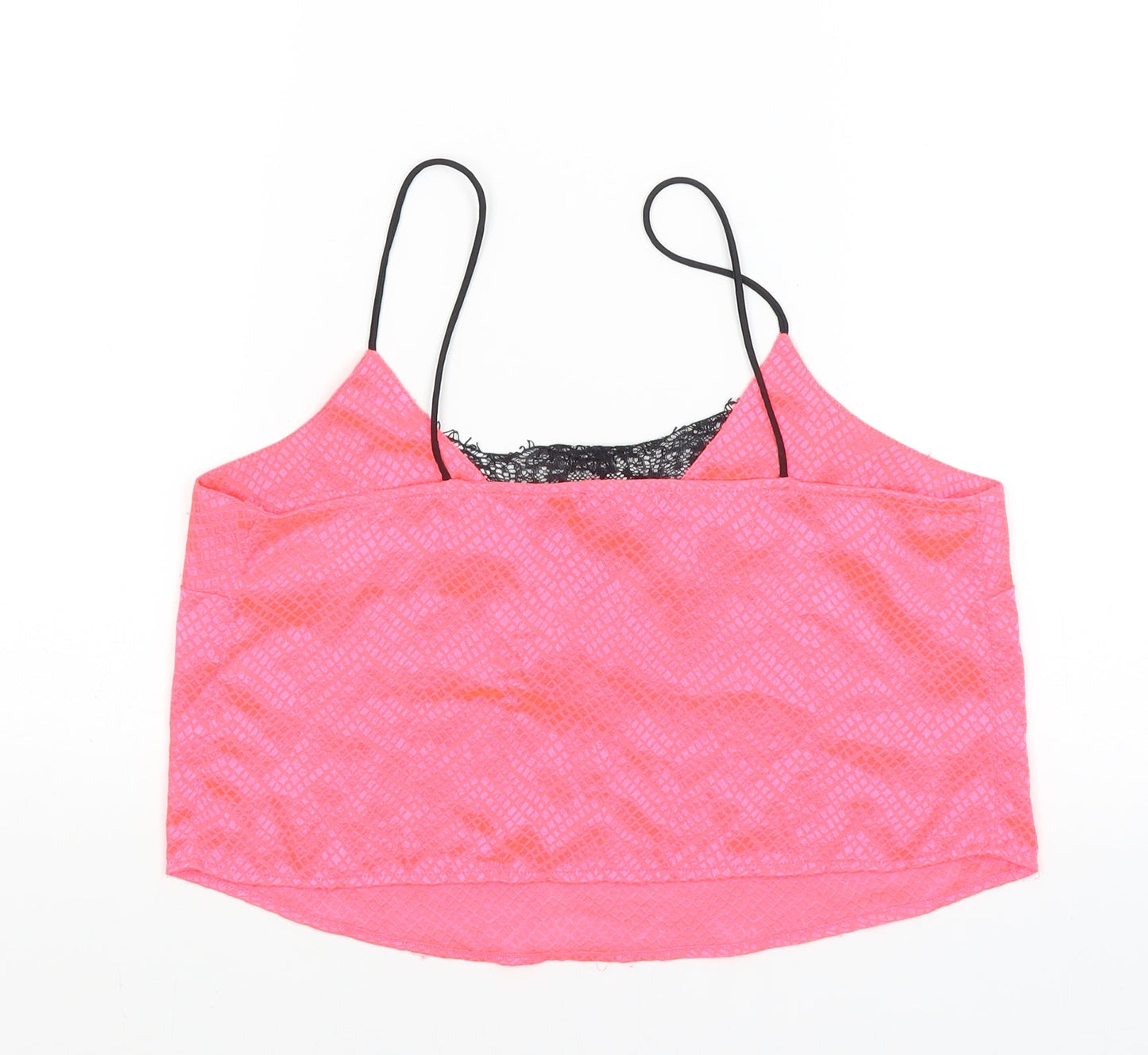 River Island Womens Pink   Cropped Tank Size S