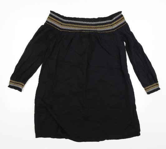River Island Womens Black   Basic Blouse Size 12