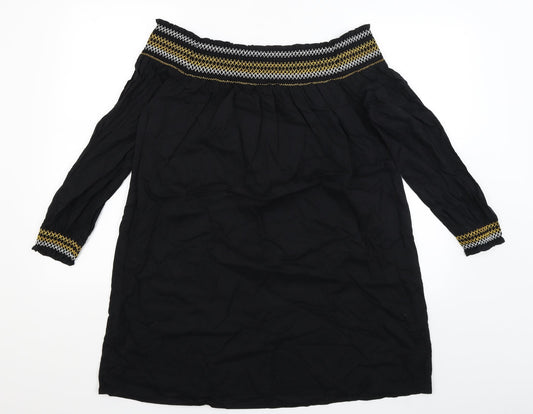 River Island Womens Black   Basic Blouse Size 12