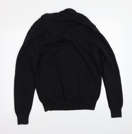 Marks and Spencer Mens Black   Pullover Jumper Size M