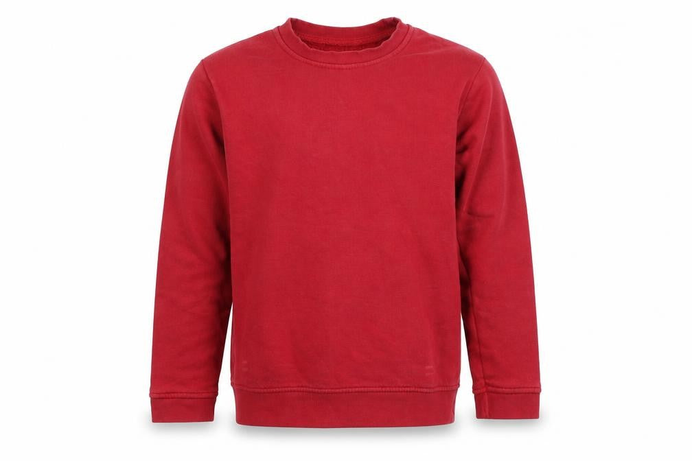 Nutmeg Girls Red   Pullover Jumper Size 5-6 Years