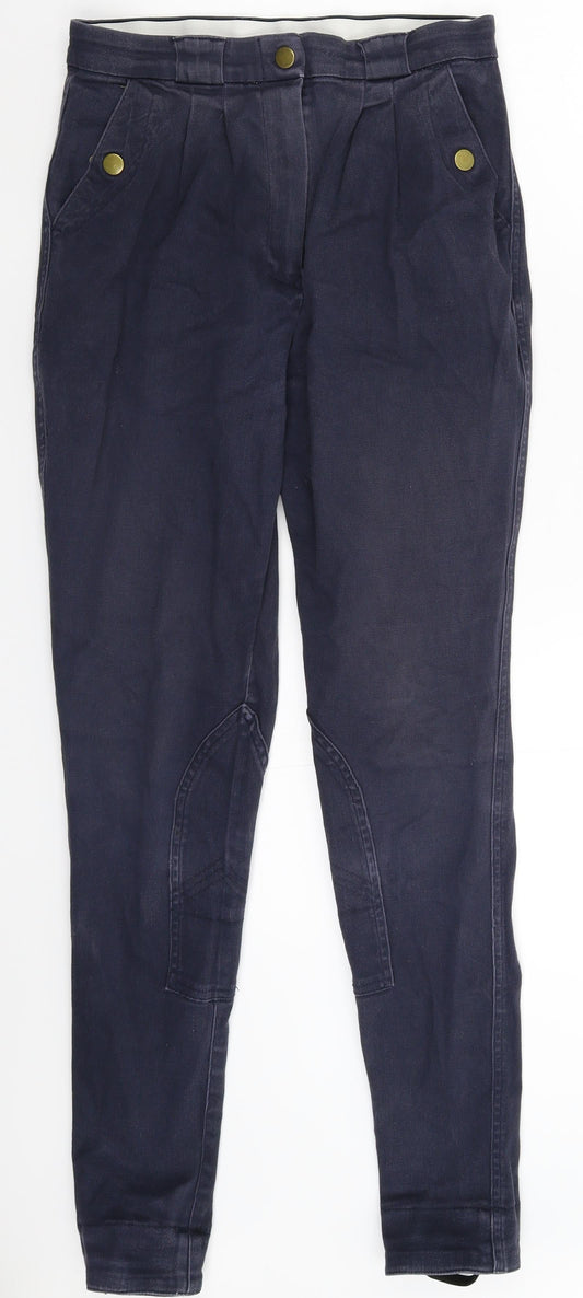 Harry Hall Womens Blue   Trousers  Size 28 in L31 in