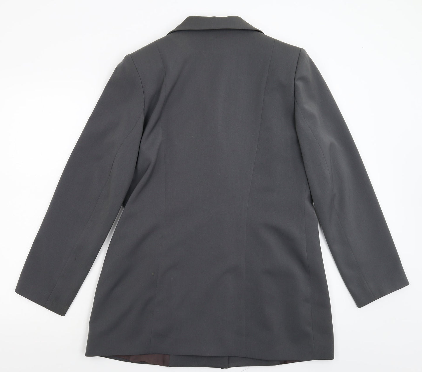 Delire Womens Grey   Jacket Suit Jacket Size L