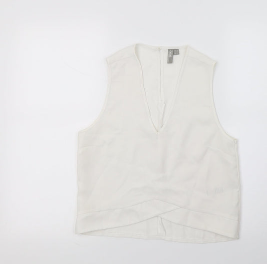 ASOS Womens White   Basic Blouse Size 8