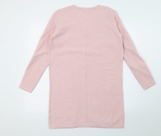 Marks and Spencer Womens Pink  Knit Pullover Jumper Size 10
