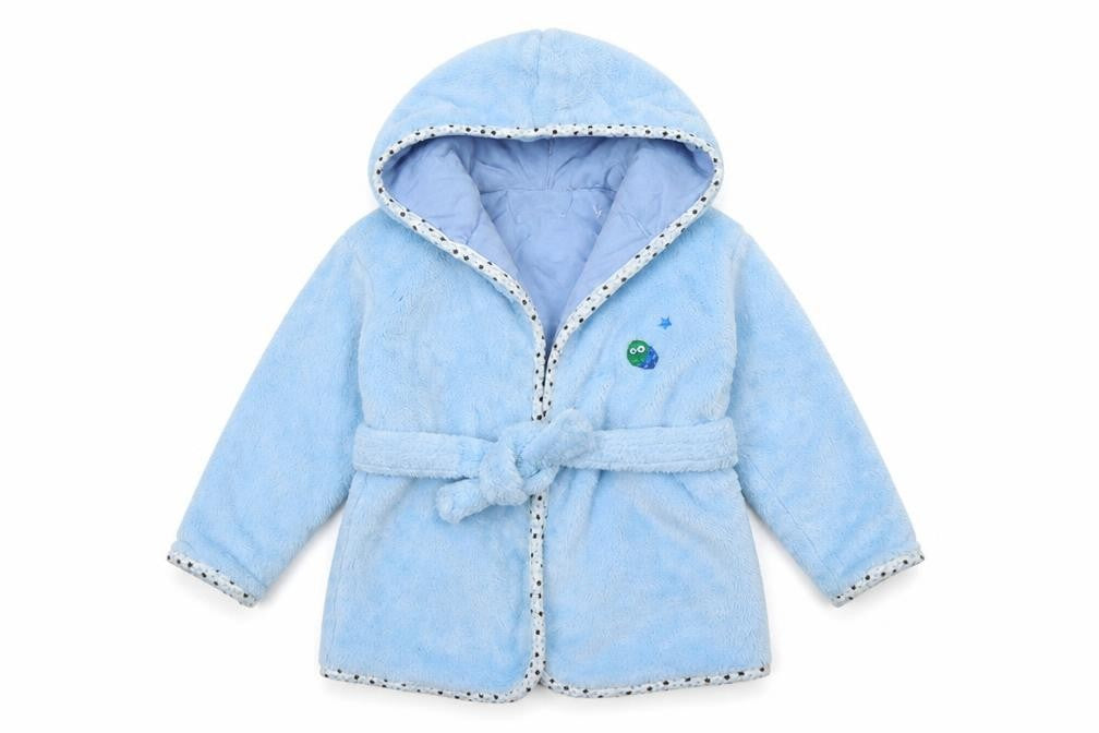 Early Days Boys Blue Colourblock Microfibre Cami Robe Size 6-9 Months