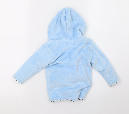 Early Days Boys Blue Colourblock Microfibre Cami Robe Size 6-9 Months
