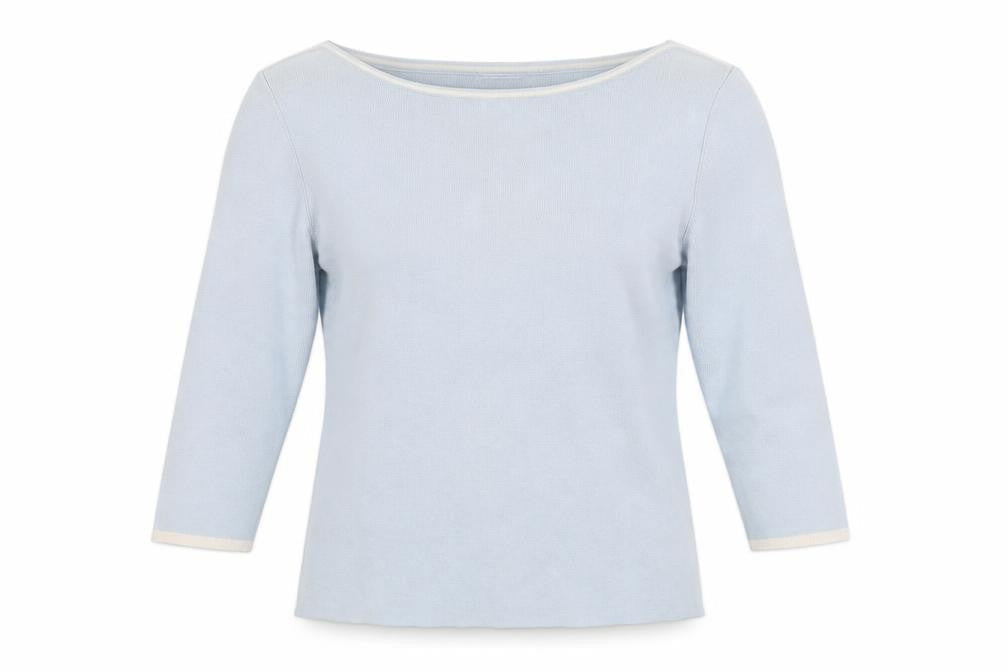 Debbie Morgan Womens Blue   Pullover Jumper Size M