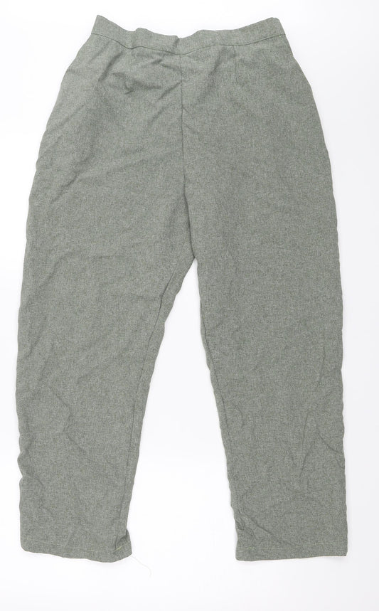 Preworn Womens Green   Trousers  Size 18 L25 in
