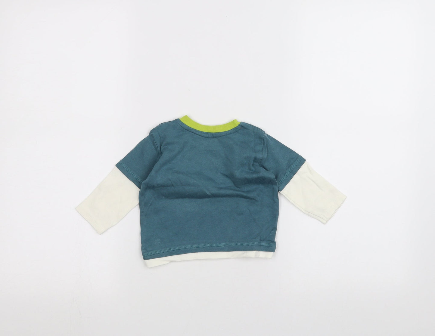 George Baby Blue   Basic T-Shirt Size 3-6 Months