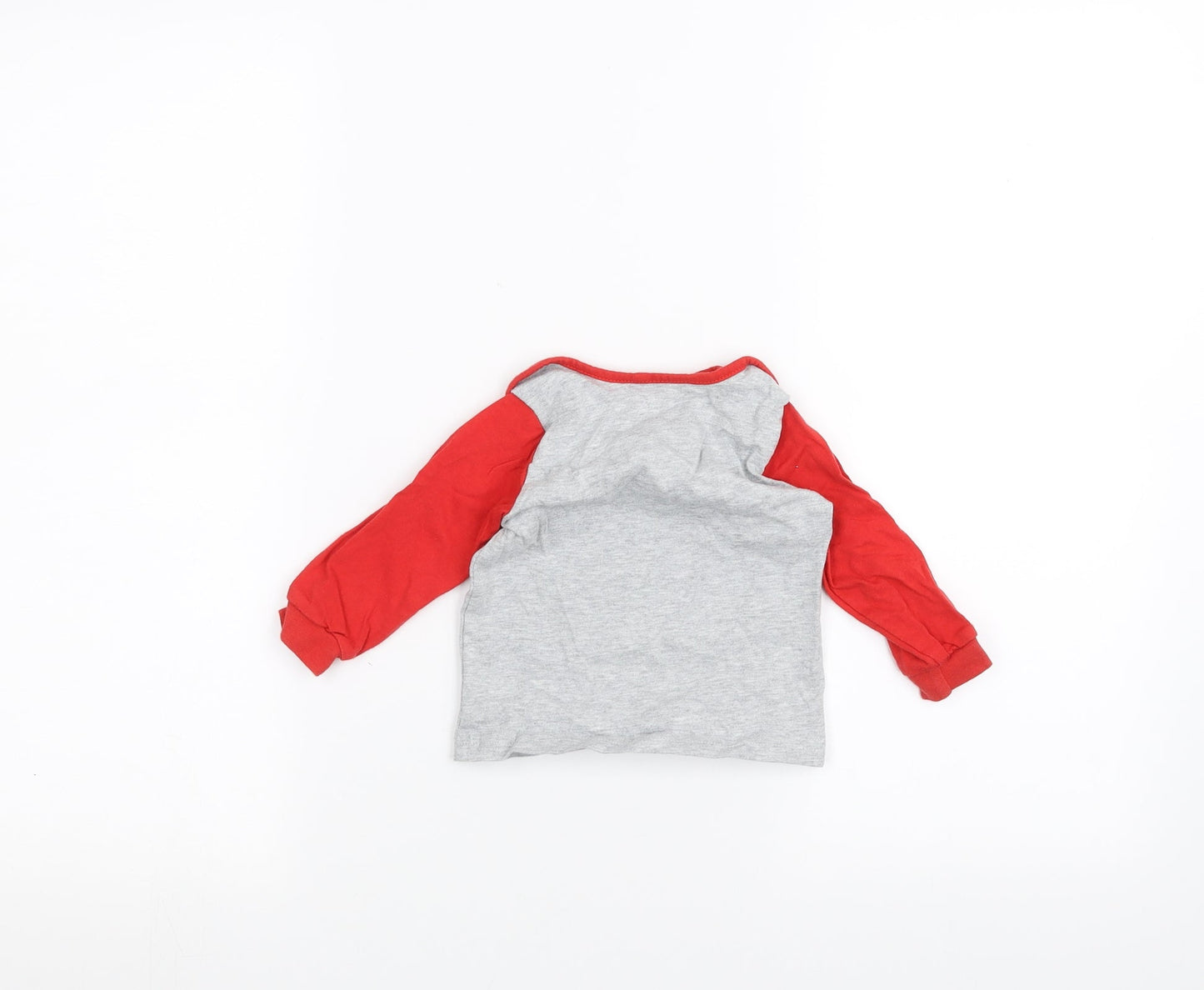 TU Baby Grey   Basic T-Shirt Size 6-9 Months