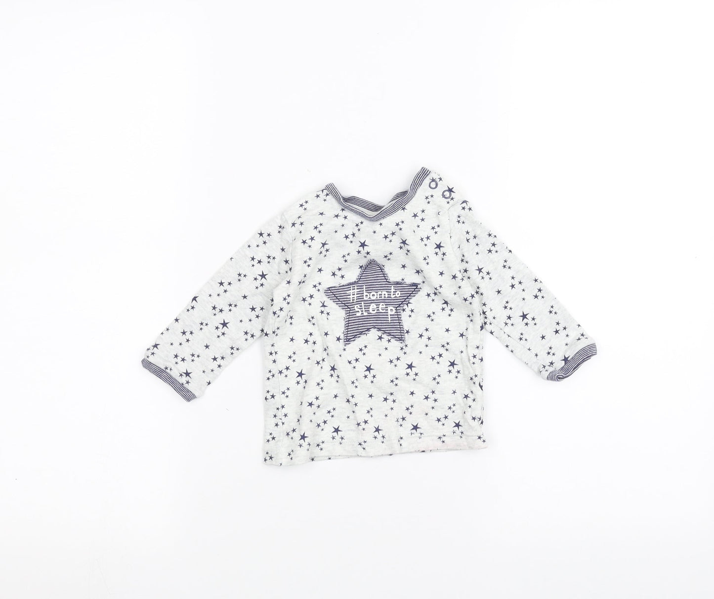 George Baby White   Basic T-Shirt Size 6-9 Months