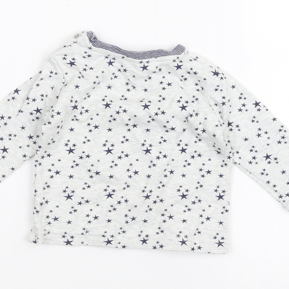 George Baby White   Basic T-Shirt Size 6-9 Months