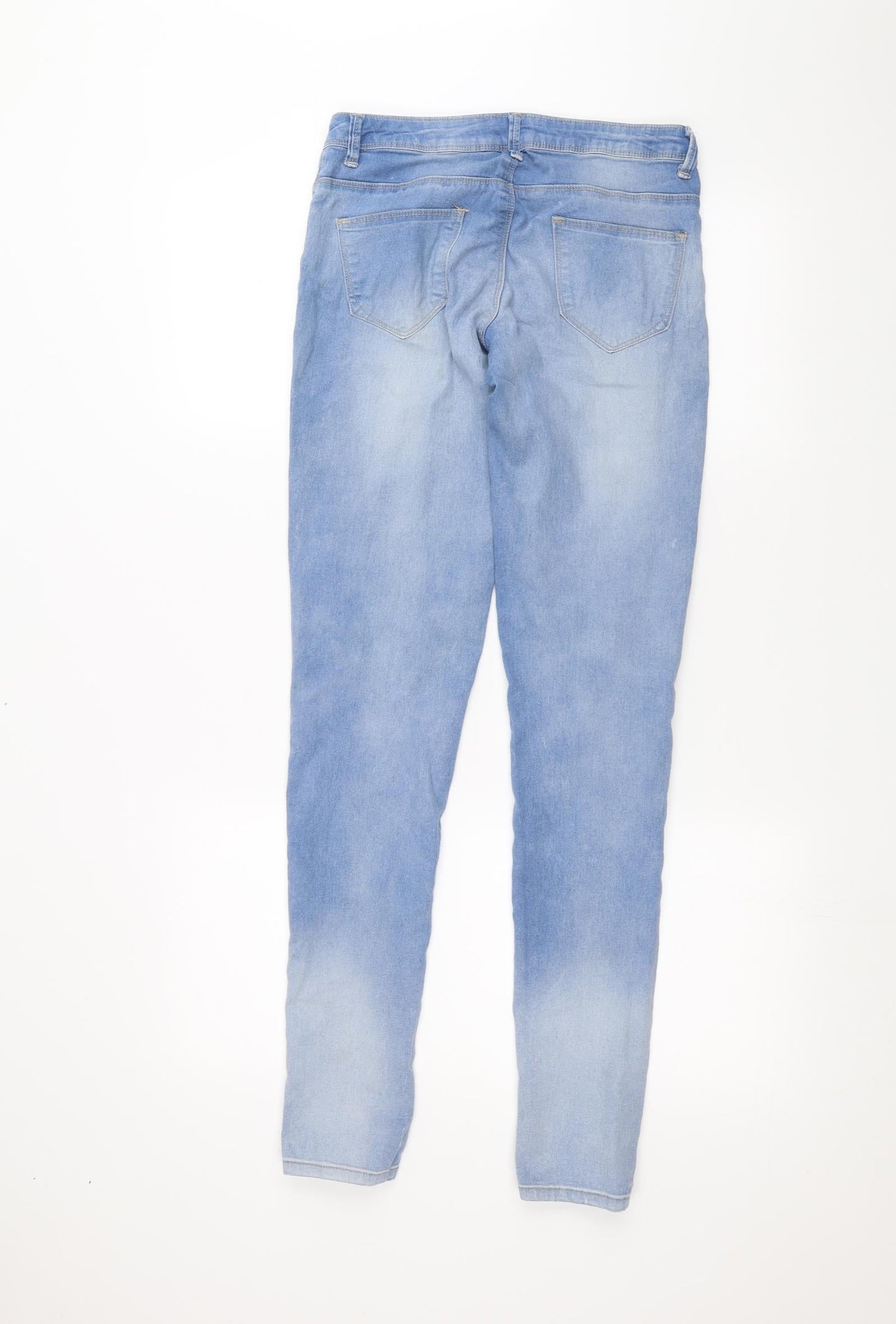 Denim & Co. Womens Blue  Denim Skinny Jeans Size 10