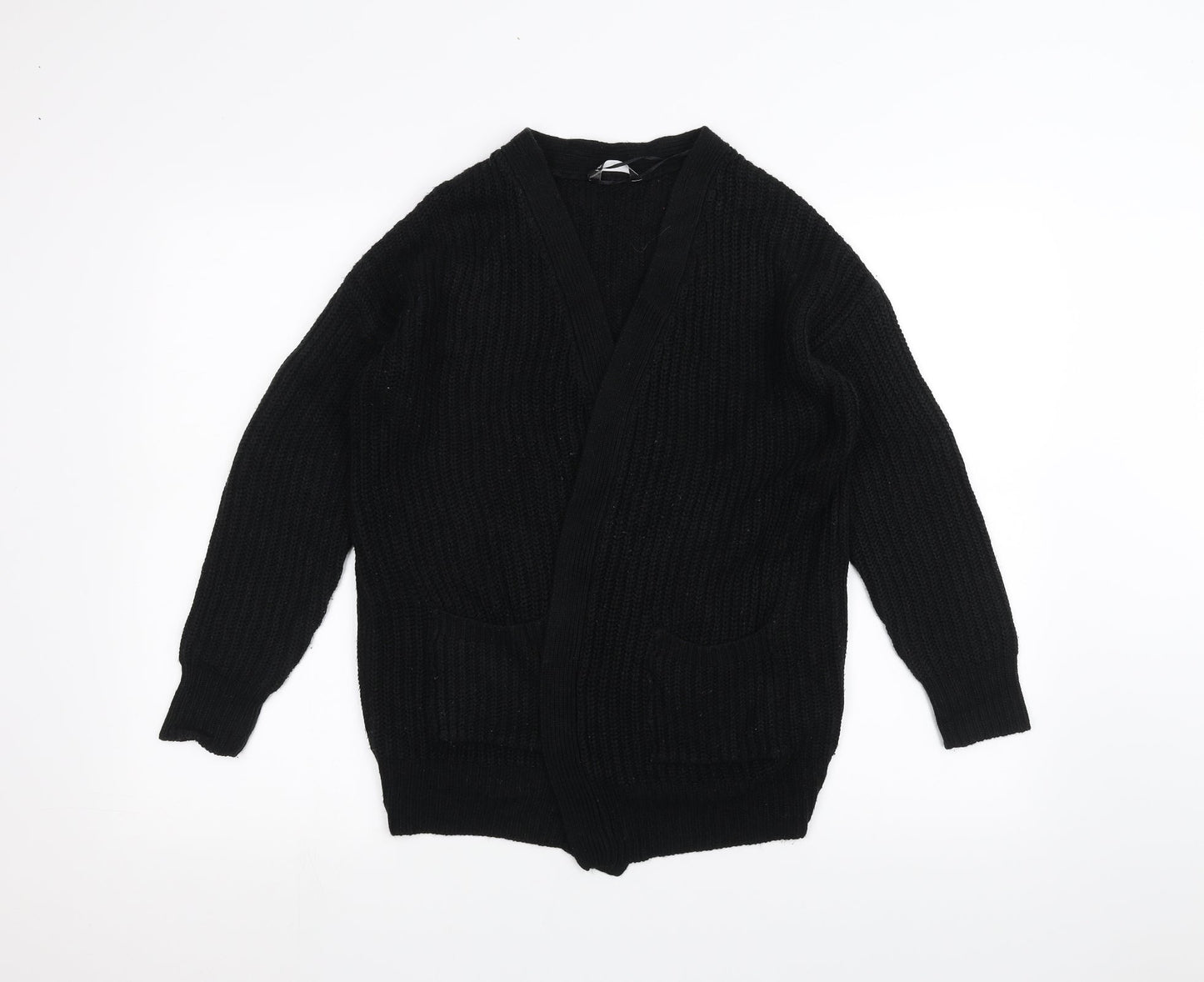 pep & Co Womens Blue  Knit Jacket Coatigan Size S