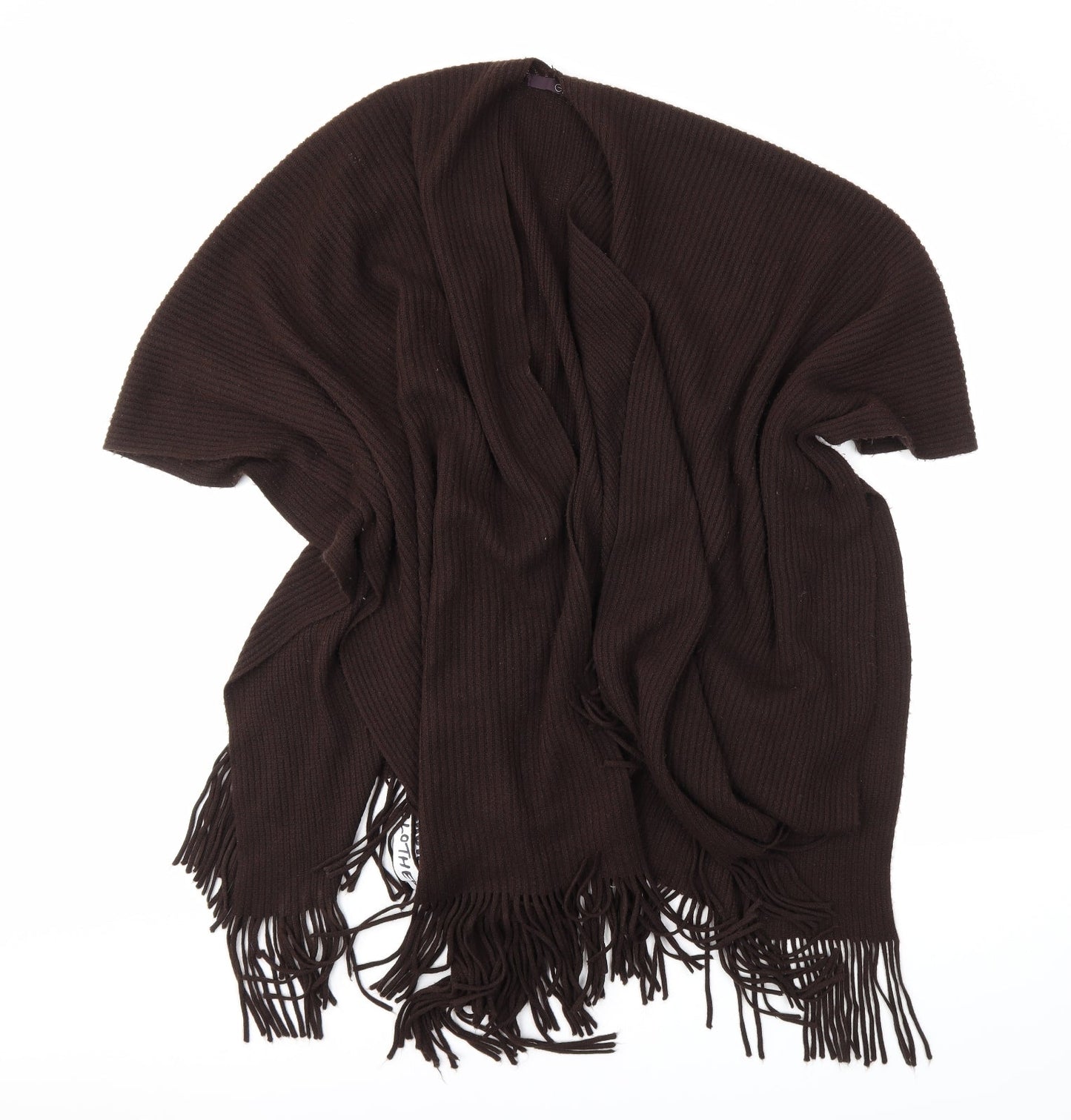 e. Womens Brown   Kimono Poncho One Size
