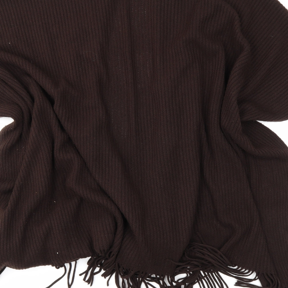 e. Womens Brown   Kimono Poncho One Size
