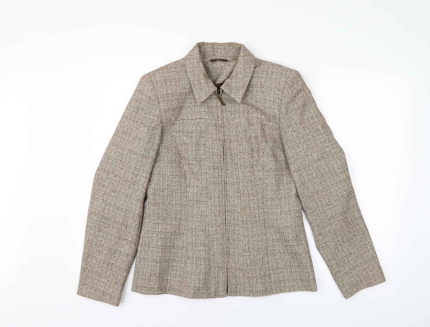 Berkertex Womens Brown   Jacket Blazer Size 10