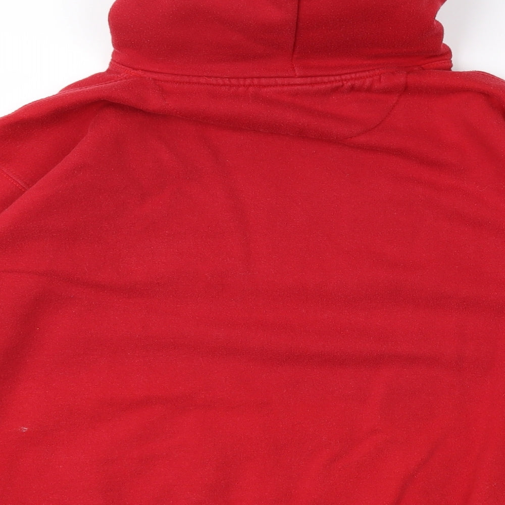 cumbria Womens Red   Pullover Hoodie Size S