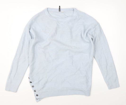 Capsule Womens Blue   Pullover Jumper Size L
