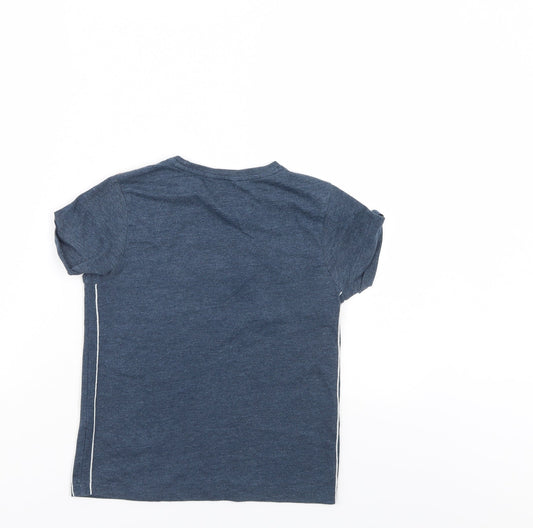 George Boys Blue   Basic T-Shirt Size 8-9 Years