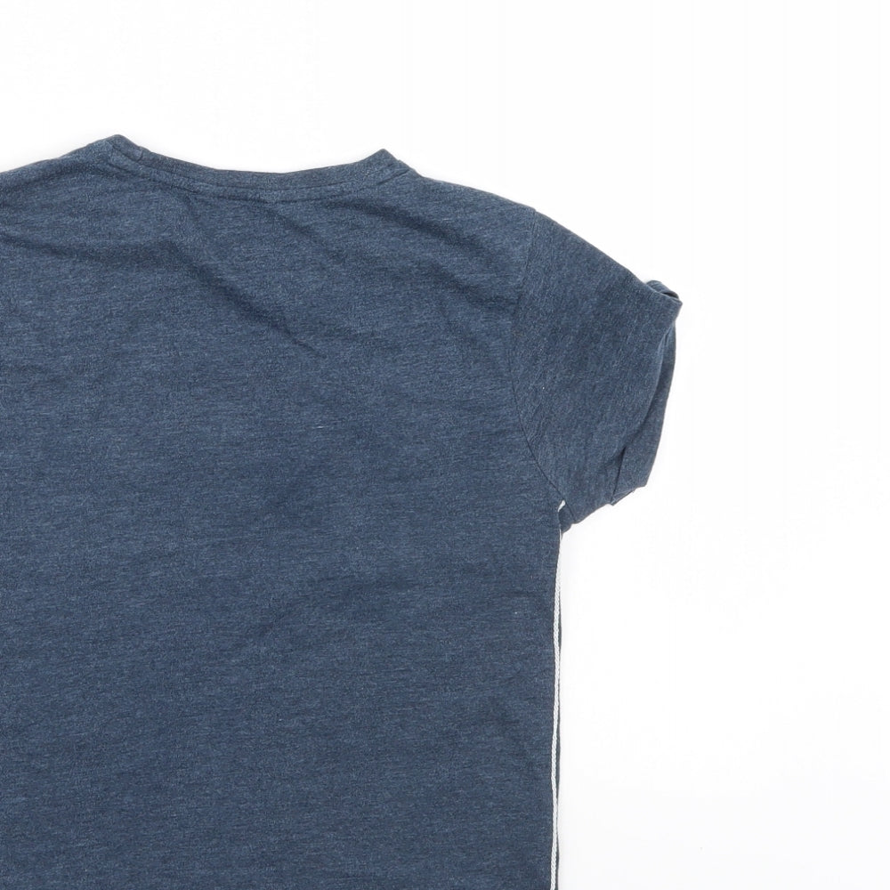 George Boys Blue   Basic T-Shirt Size 8-9 Years
