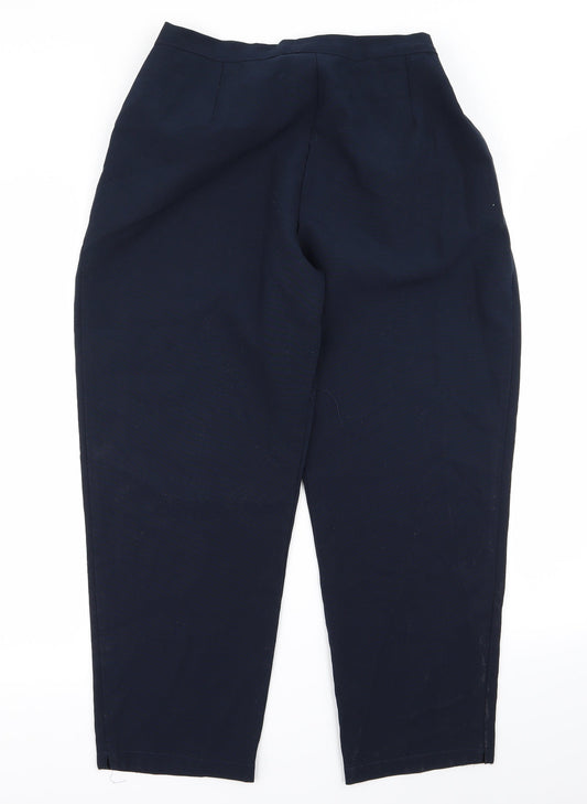 Preworn Womens Black   Trousers  Size 18 L24 in
