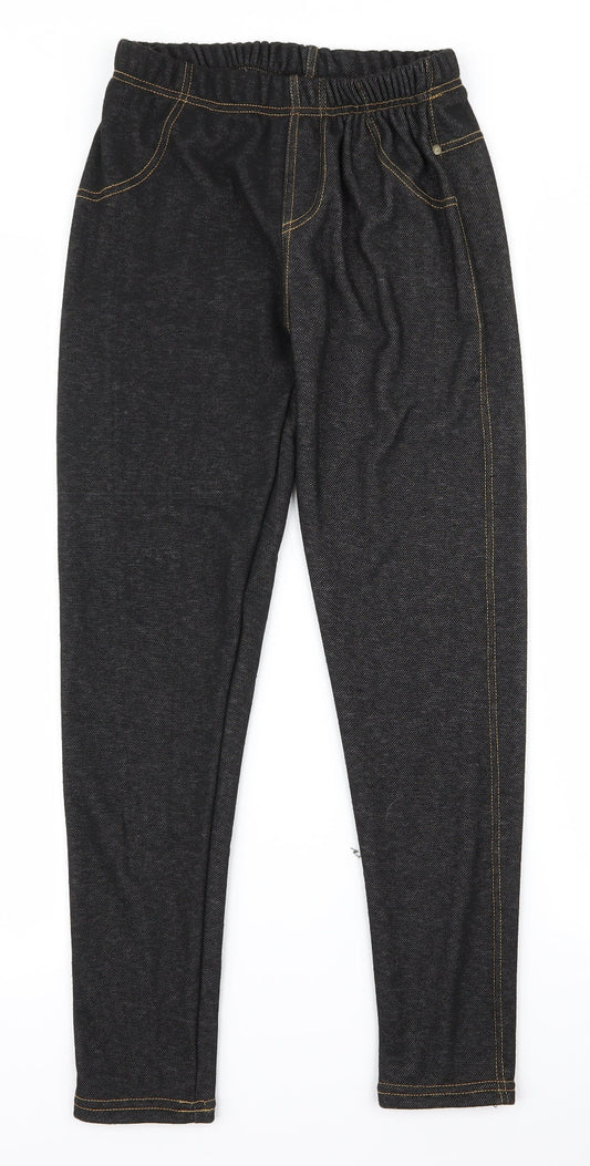 Preworn Womens Black   Trousers  Size M L26 in
